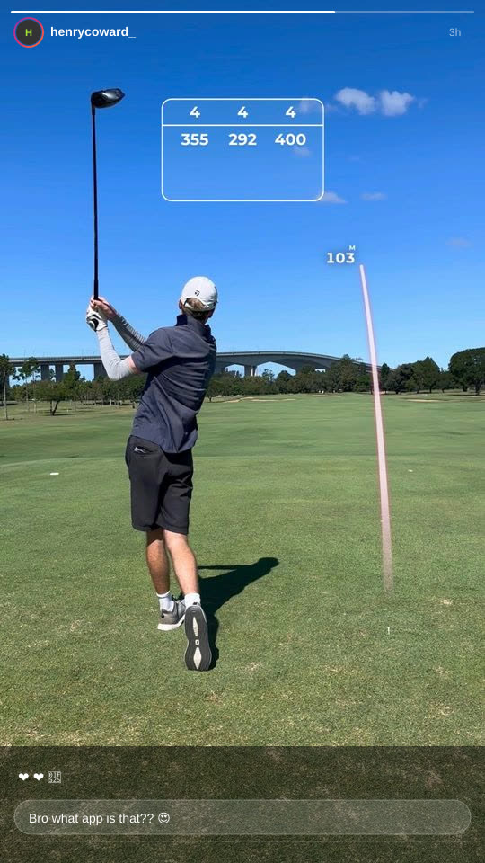 The Clippar app library showing rounds, highlights and stats